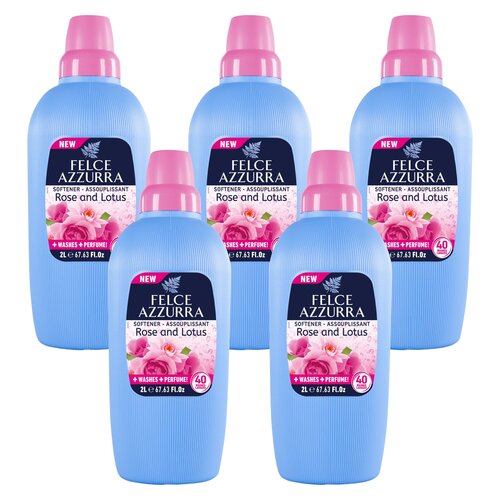 Płyn do płukania FELCE AZZURRA Róża i Lotos 5 x 2000 ml