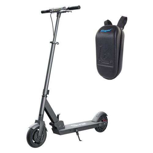 Hulajnoga elektryczna MOTUS Siver City 20km 250W 8" Czarny + Torba na kierownicę FRUGAL V21
