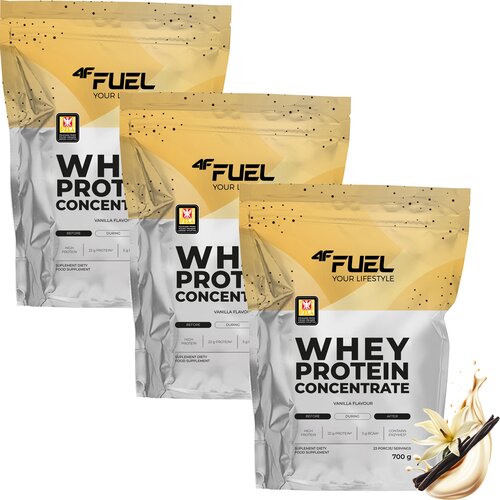 Odżywka białkowa 4F FUEL WPC Waniliowy 3 x 700 g