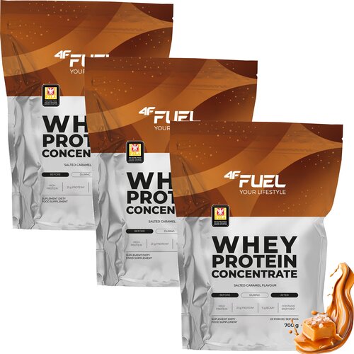 Odżywka białkowa 4F FUEL WPC Słony karmel 3 x 700 g