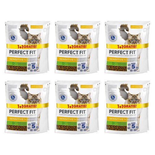 Karma dla kota PERFECT FIT Sensitive Indyk 12 x 750 g