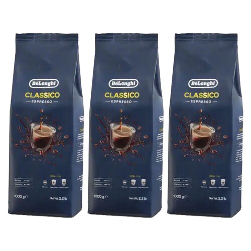 Kawa ziarnista DELONGHI Classico DLSC616 3 x 1 kg