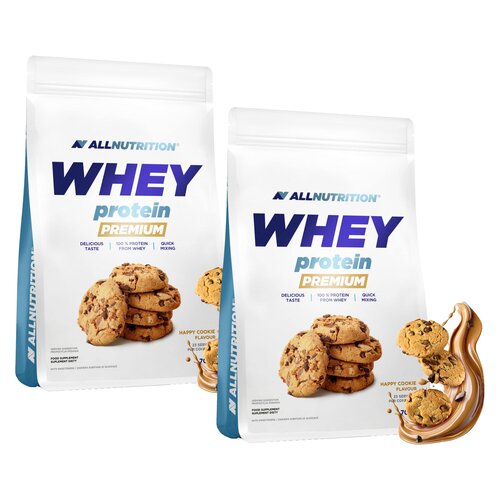 Odżywka białkowa ALLNUTRITION Whey Protein Premium Ciasteczkowy (2 x 700 g)