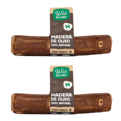 Gryzak dla psa WILD BALANCE Drewno oliwne 2 x 110 g