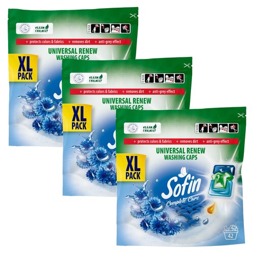 Kapsułki do prania SOFIN Complete Care Universal Renew 126 szt.