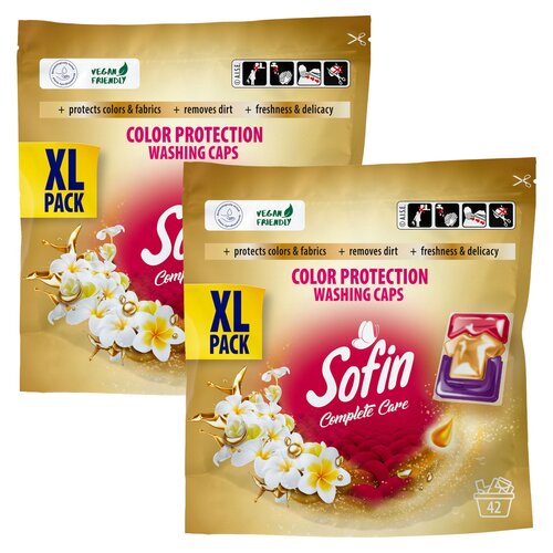 Kapsułki do prania SOFIN Complete Care Color Protection Washing 84 szt.