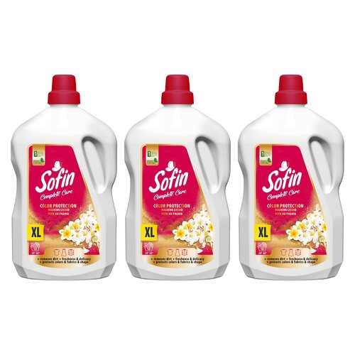 Płyn do prania SOFIN Complite Care Color Protection Washing Liquid 3 x 2500 ml