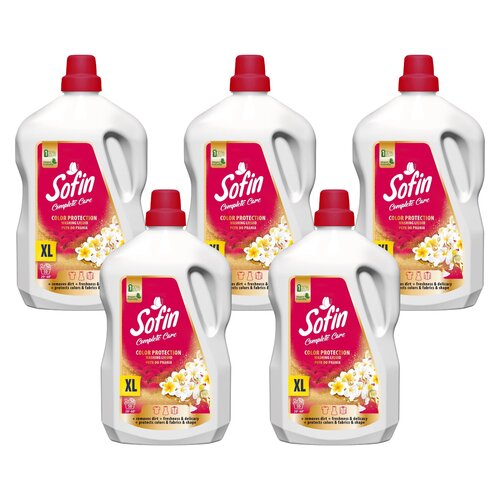 Płyn do prania SOFIN Complite Care Color Protection Washing Liquid 5 x 2500 ml