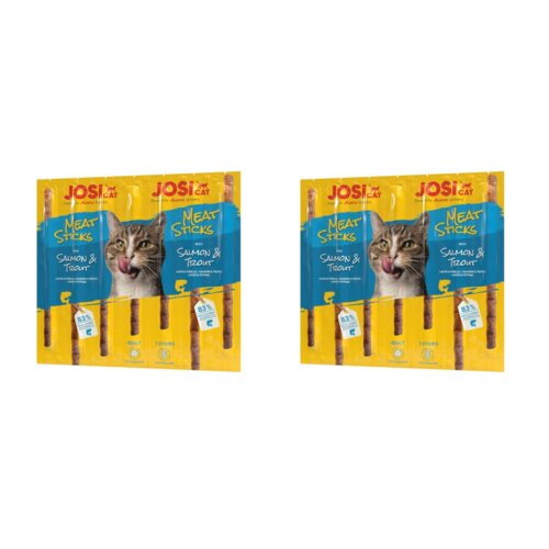 Przysmak dla kota JOSICAT Meat Sticks Łosoś i pstrąg (40 x 35 g)