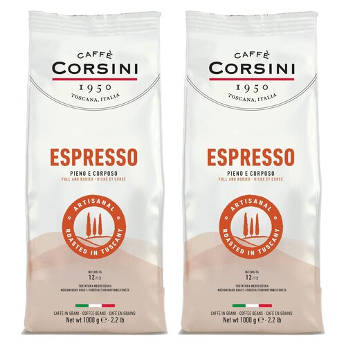 Kawa ziarnista CAFFE CORSINI Espresso 2 x 1 kg