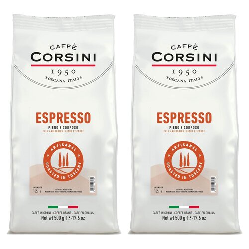 Kawa ziarnista CAFFE CORSINI Espresso 2 x 0.5 kg