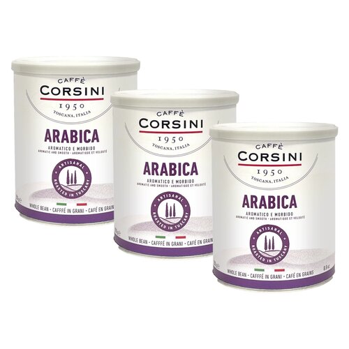Kawa ziarnista CAFFE CORSINI Arabica 3 x 0.25 kg