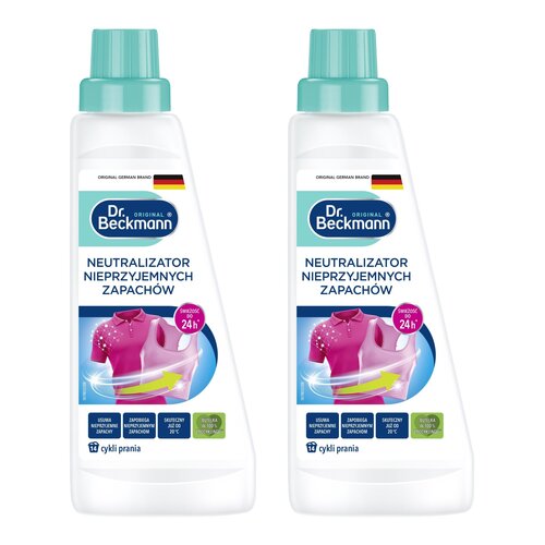 Płyn do płukania DR BECKMANN Neutralizator nieprzyjemnych zapachów 2 x 500 ml