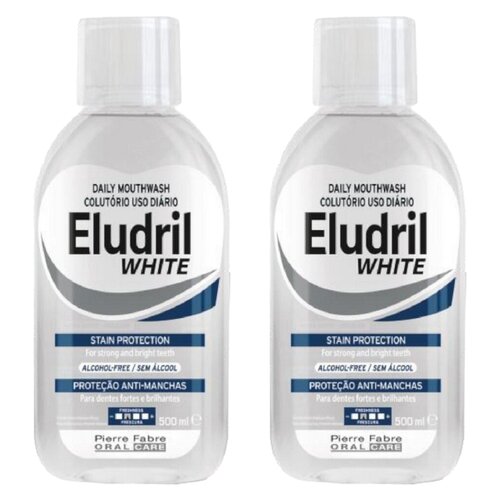 Płyn do płukania jamy ustnej ELUDRIL White 2 x 500 ml