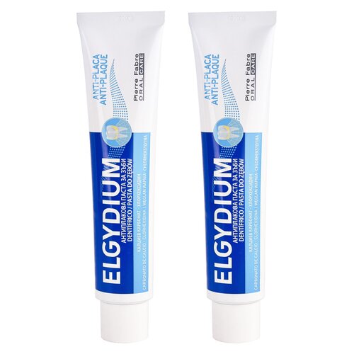 Pasta do zębów ELGYDIUM Anti-Plaque 2 x 75 ml