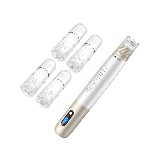 Urządzenie do mezoterapii mikroigłowej DermaPen BEAUTIFLY SkinRenew PRO + Głowica BEAUTIFLY DermaPen SkinRenew Pro 36 Pin 4 szt.