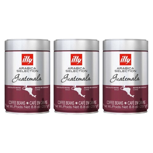 Kawa ziarnista ILLY Arabica Selection Guatemala 3 x 0.25 kg