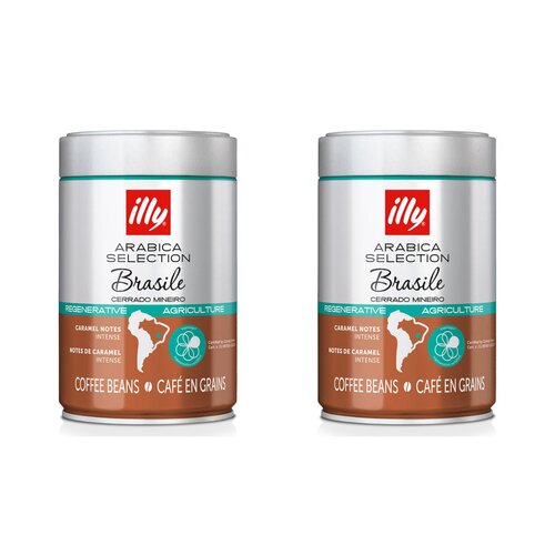 Kawa ziarnista ILLY Arabica Selection Brazil Cerrado Mineiro 2 x 0.25 kg