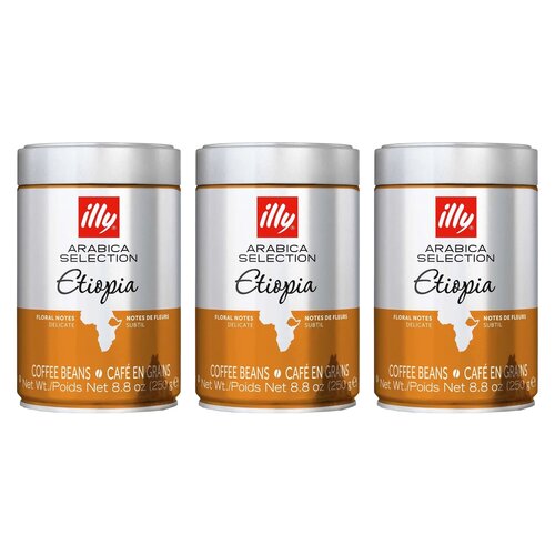 Kawa ziarnista ILLY Arabica Selection Ethiopia 3 x 0.25 kg