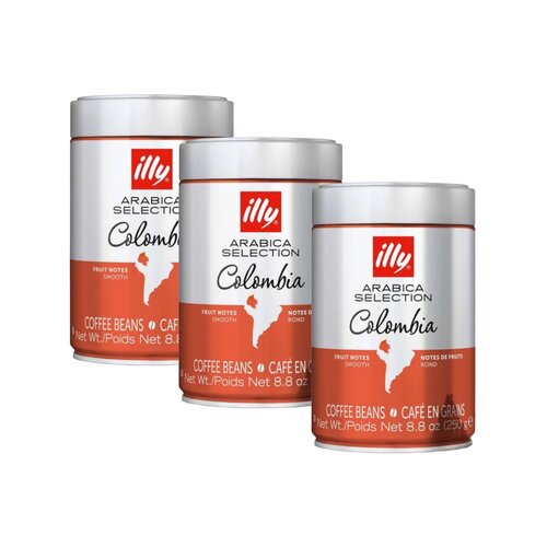 Kawa ziarnista ILLY Arabica Selection Colombia 3 x 0.25 kg