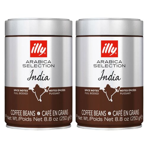 Kawa ziarnista ILLY Arabica Selection India 2 x 0.25 kg
