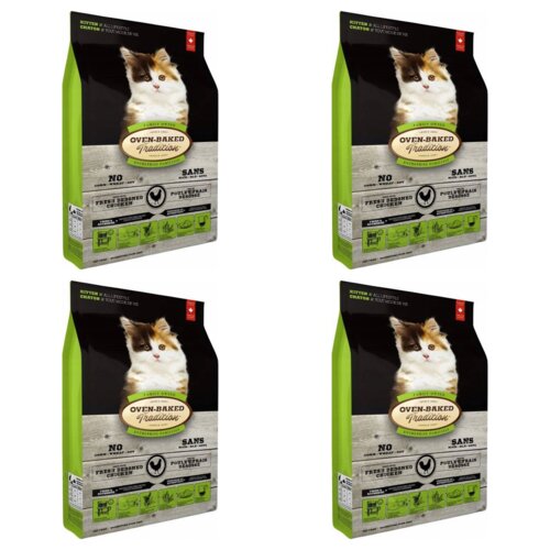 Karma dla kota OBT Cat Food Kitten Kurczak 4 x 2.27 kg