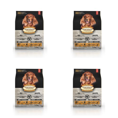 Karma dla psa OBT Dog Food Senior Kurczak 4 x 2.27 kg