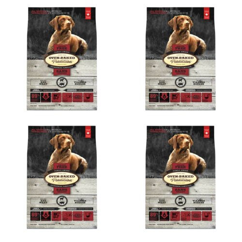 Karma dla psa OBT Dog Food Grain Free Red Meat 4 x 2.27 kg