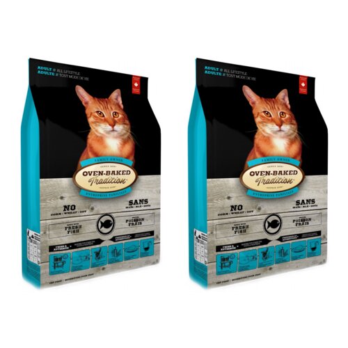 Karma dla kota OBT Cat Food Adult Ryba 2 x 1.13 kg