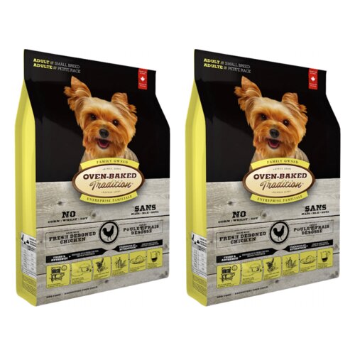 Karma dla psa OBT Dog Food Adult Small Breed Kurczak 2 x 1 kg