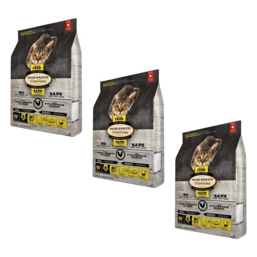 Karma dla kota OBT Cat Food Grain Free Kurczak 3 x 2.27 kg