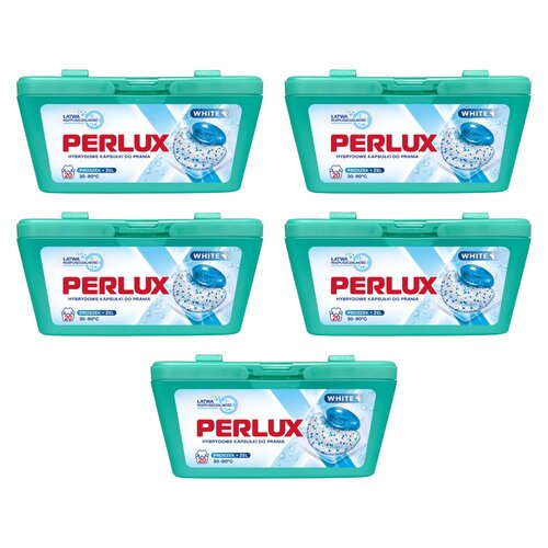 Kapsułki do prania PERLUX White Plus - 100 szt.