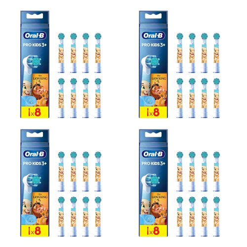 Oryginalna końcówka do szczoteczki ORAL-B Kids Król Lew (32 szt.) (Dla dzieci)