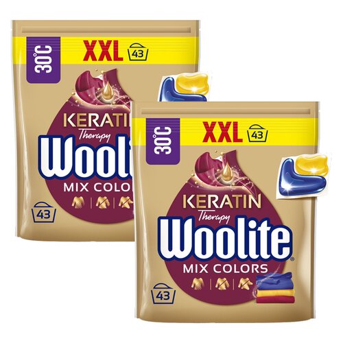 Kapsułki do prania WOOLITE Mix Colors - 86 szt.