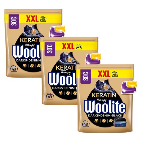 Kapsułki do prania WOOLITE Keratin Therapy - 129 szt.