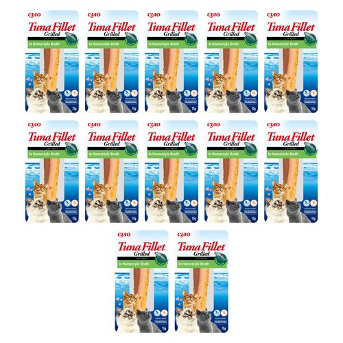 Przysmak dla kota INABA Ciao Grillowany filet z tuńczyka 12 x 15 g