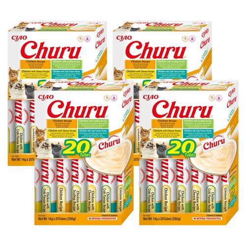 Przysmak dla kota INABA Ciao Churu Variety Kurczak 80 x 14 g