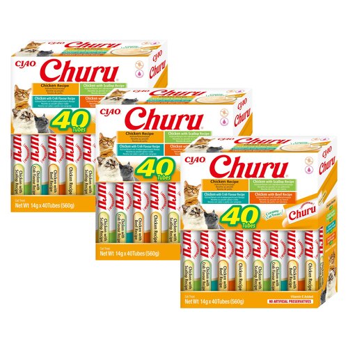 Przysmak dla kota INABA Ciao Churu Variety Kurczak 120 x 14 g