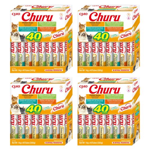 Przysmak dla kota INABA Ciao Churu Variety Kurczak 160 x 14 g