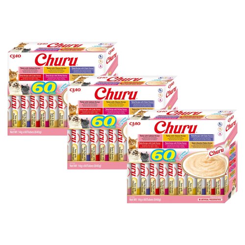 Przysmak dla kota INABA Ciao Churu Variety Tuńczyk 180 x 14 g