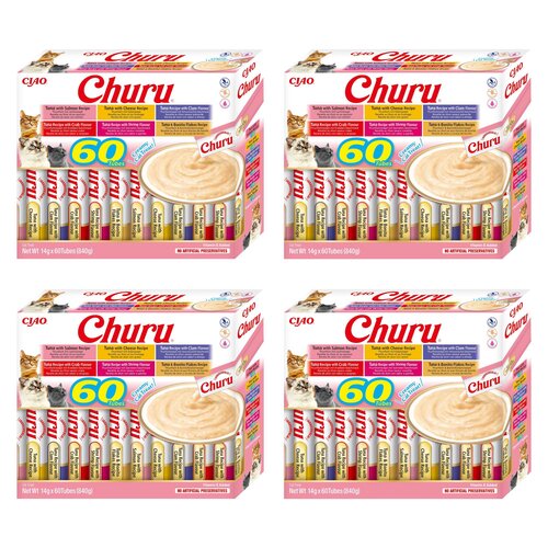 Przysmak dla kota INABA Ciao Churu Variety Tuńczyk 240 x 14 g