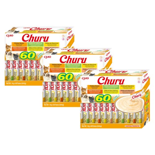 Przysmak dla kota INABA Ciao Churu Variety Kurczak 180 x 14 g