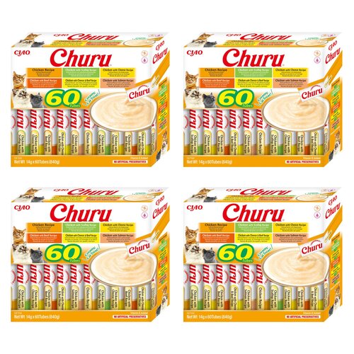 Przysmak dla kota INABA Ciao Churu Variety Kurczak 240 x 14 g