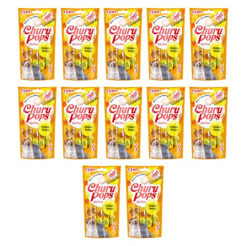 Przysmak dla kota INABA Ciao Churu Pops Kurczak 48 x 15 g