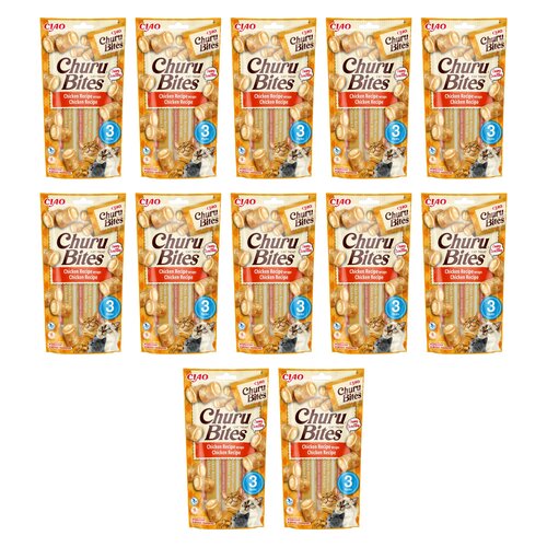 Przysmak dla kota INABA Churu Bites Kurczak 36 x 10 g