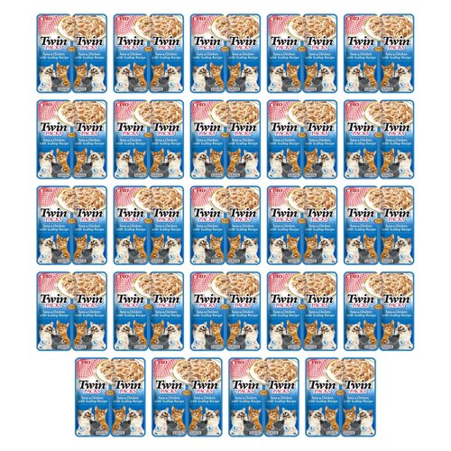 Karma dla kota INABA Tuna & Chicken Scallop (48 x 40 g)
