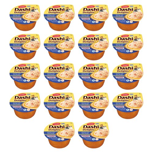 Karma dla kota INABA Dashi Delights Chicken Tuna 18 x 70 g