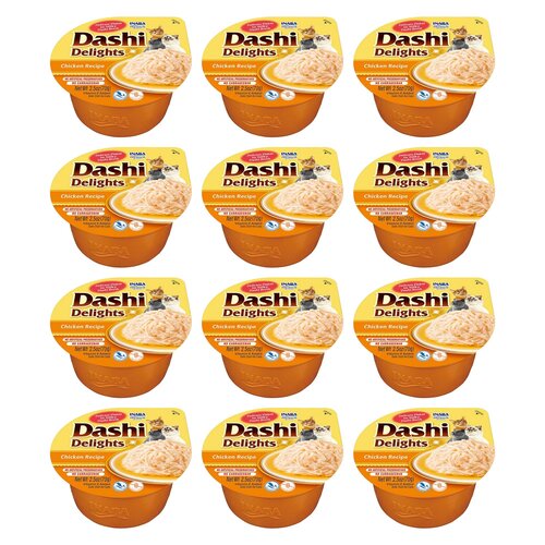 Karma dla kota INABA Dashi Delights Kurczak 12 x 70 g