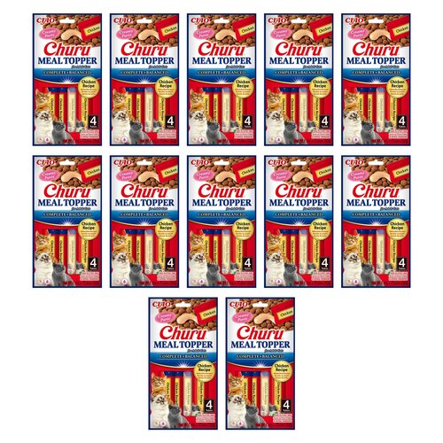 Przysmak dla kota INABA Churu Meal Topper Kurczak 48 x 14 g