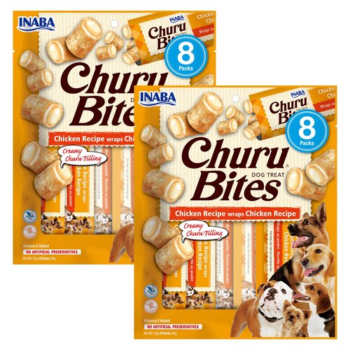 Przysmak dla psa INABA Churu Bite Kurczak 16 x 12 g